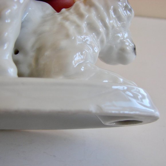 Scottish Terriers Scottie Schnauzer Dogs Figurine 7117 Carl Scheidig Germany - Picture 11 of 11